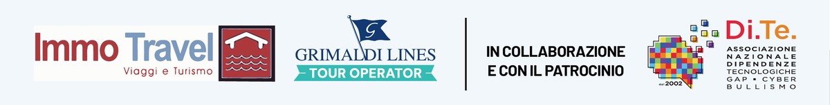 Immo Travel Viaggi e Turismo e Grimaldi Lines Tour Operator, in collaborazione e con il patrocinio dell'Associazione Di.Te.